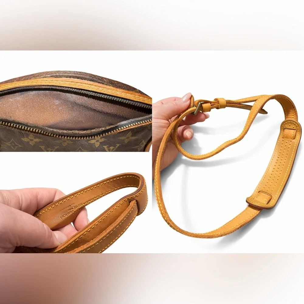 Louis Vuitton Monogram Senlis shoulder-Crossbody bag vintage w/authentication